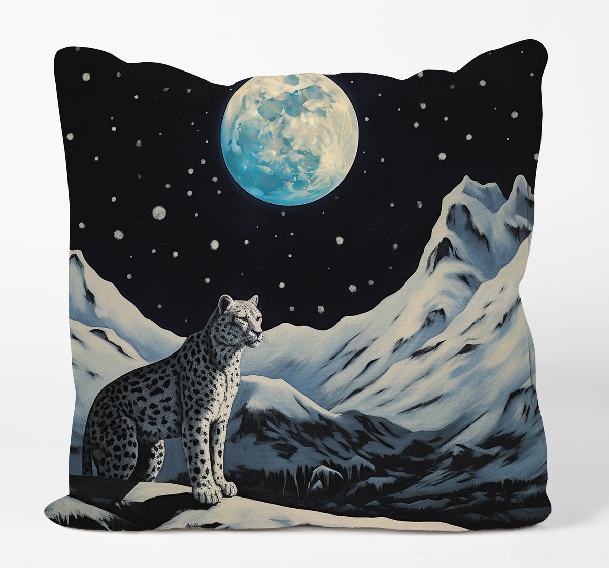 Ladakh Snow Leopard Cushion Covers