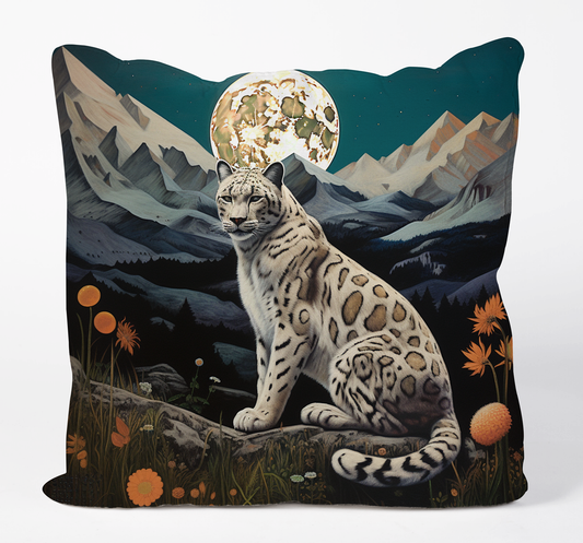 Ladakh Snow Leopard Cushion Covers